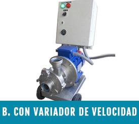 bombas con variador de velocidad para cervezas artesanas