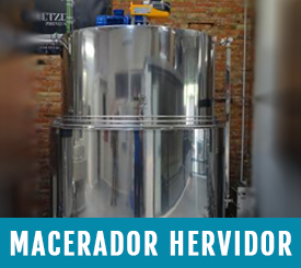 deposito macerador herbidor para cervezas artesanas