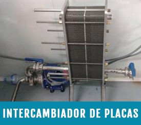 intercambiador de placas para cervezas artesanas